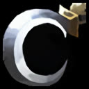 Sun-Touched Crescent